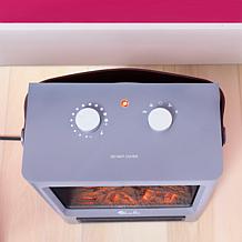 LivePure 15" 1500W Crackle & Glow Heater and Fan