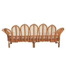 Loften Bohemian Rattan Daybed 89" W x 30.7" D x 34" H