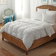 LoftWorks PinTuck Down Alternative Comforter - White, King
