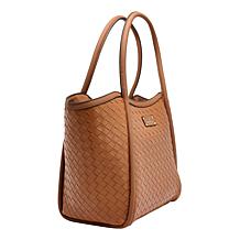London Fog Hannah Woven Shopper Tote
