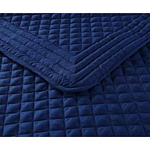 Lotus Home Stayclean Bacteria-Reducing Diamondesque Microfiber Quilt