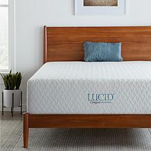 LUCID Comfort 14" Plush Ventilated Gel Memory Foam Mattress - King