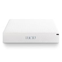 LUCID Comfort Collection 10" Plush Gel Memory Foam Mattress - Queen