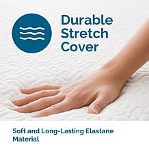 LUCID Comfort Collection 10" Plush Memory Foam Mattress - Twin