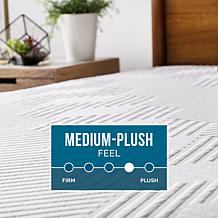 LUCID Comfort Collection 12" Plush Gel Memory Foam Mattress - Queen