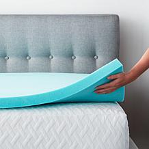 LUCID Comfort Collection 2" Gel Memory Foam Mattress Topper - Queen