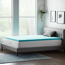 LUCID Comfort Collection 2" Gel Memory Foam Mattress Topper - Twin XL