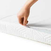 Lucid Comfort Collection 2" Gel Memory Foam Topper with Cover, Twin