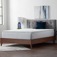 Lucid Comfort Collection 2" Gel Memory Foam Topper with Cover, Twin