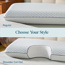 Lucid Comfort Collection Bamboo Gel Memory Foam Side Sleeper Pillow