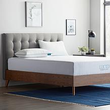 LUCID Comfort Collection Shredded Memory Foam Pillow 2 Pack - Queen