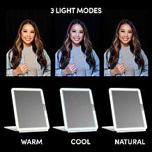 LuMee Portable LED Makeup Mirror