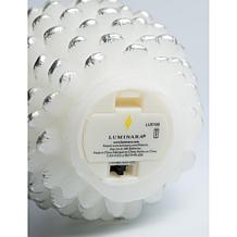 Luminara Set of Two Flameless Pinecone Candles and Two Remote Controls