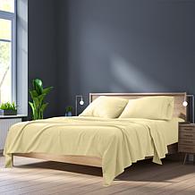 Luxury Home Super Soft 4-Piece Rayon from Bamboo Sheet Set