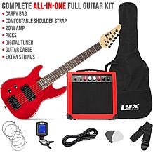 LyxPro 30" Left-Handed Electric Guitar Kit, Starter Set for Lefty Kids