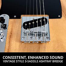 LyxPro 39" Telecaster Left-Handed Electric Guitar