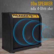 LyxPro Electric Guitar Amplifier 60-Watt Guitar Amp w/Built-In Speaker