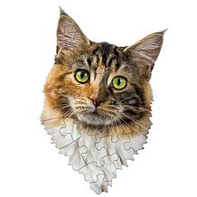 Madd Capp I Am Cat 24-Piece Animal Head-Shaped Puzzle