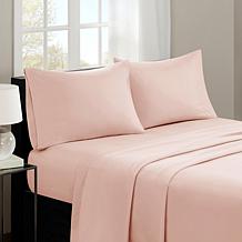 Madison Park 3M Microcell Moisture-Wicking Queen Sheet Set - Blush