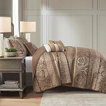 Madison Park Bellagio 6pc Coverlet Set/Full/Queen/Brown