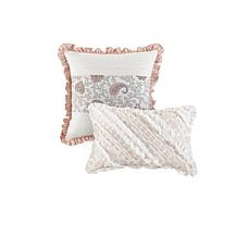 Madison Park Dawn 6-pc Percale Reversible Coverlet Set - K/Cal K