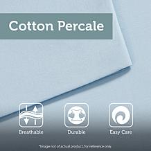 Madison Park Dawn 9-Piece Cotton Percale Comforter Set - King