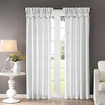 Madison Park Emilia Curtain - White - 50" x 84"
