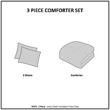 Madison Park Essentials Parkston 3M Comforter Set Grey King/Cal King