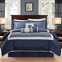 Madison Park Genevieve 7-Piece Comforter Set - Queen