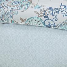 Madison Park Isla 8-Piece Reversible Comforter Set, Blue - Queen