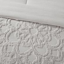 Madison Park Laetitia Tufted Chenille Medallion Comforter Set- K/Cal K