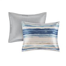 Madison Park Marina 8-pc Seersucker Comforter/Coverlet Set- Full/Queen