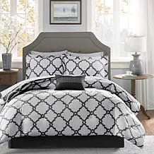 Madison Park Merritt 9pc Bedding Set - Cal King/Black