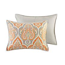 Madison Park Nisha Orange Comforter Set - King/Cal King