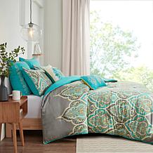 Madison Park Nisha Teal Comforter Set - King/Cal King