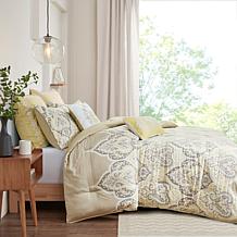 Madison Park Nisha Yellow Comforter Set - King/Cal King