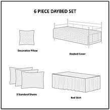 Madison Park Quebec 6-Piece Reversible Daybed Cover Set