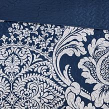 Madison Park Vienna 6-pc Reversible Coverlet Set- Indigo King/Cal King