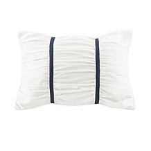 Madison Park Zennia 7-pc Seersucker Comforter Set w/ Blanket King/Cal