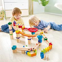 Marble Run DIY Wood Building 81 Piece Racetrack