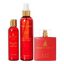 Marilyn Miglin 3-piece Sensual Amber Fragrance & Body Set - 20593412