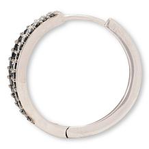 Marilyn Zebra Twist Hoop Erng