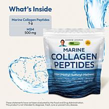 Marine Collagen Peptides with MSM - 60 Servings