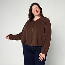 Mark & James by Badgley Mischka Bubble Double Knit Jacket