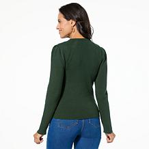 Mark & James by Badgley Mischka Ivy Long-Sleeve Pullover Sweater