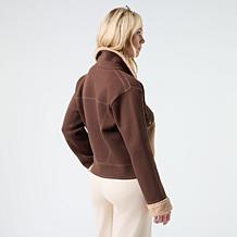 Mark & James by Badgley Mischka Knit Jacquard Jacket