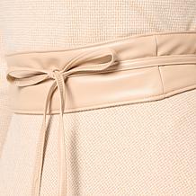 Mark & James by Badgley Mischka Odilia Crew Neck Combo Dress