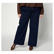 Mark & James by Badgley Mischka Wide Leg Knit Denim Pant