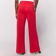 Mark & James by Badgley Mischka Wide-Leg Pin Tuck Pant