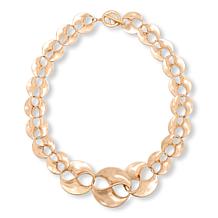 MarlaWynne Twisted Disc Custom Link Necklace